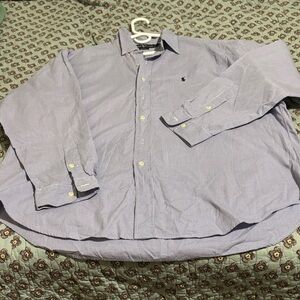Polo Ralph Lauren Men's Light Blue Button Down Shirt